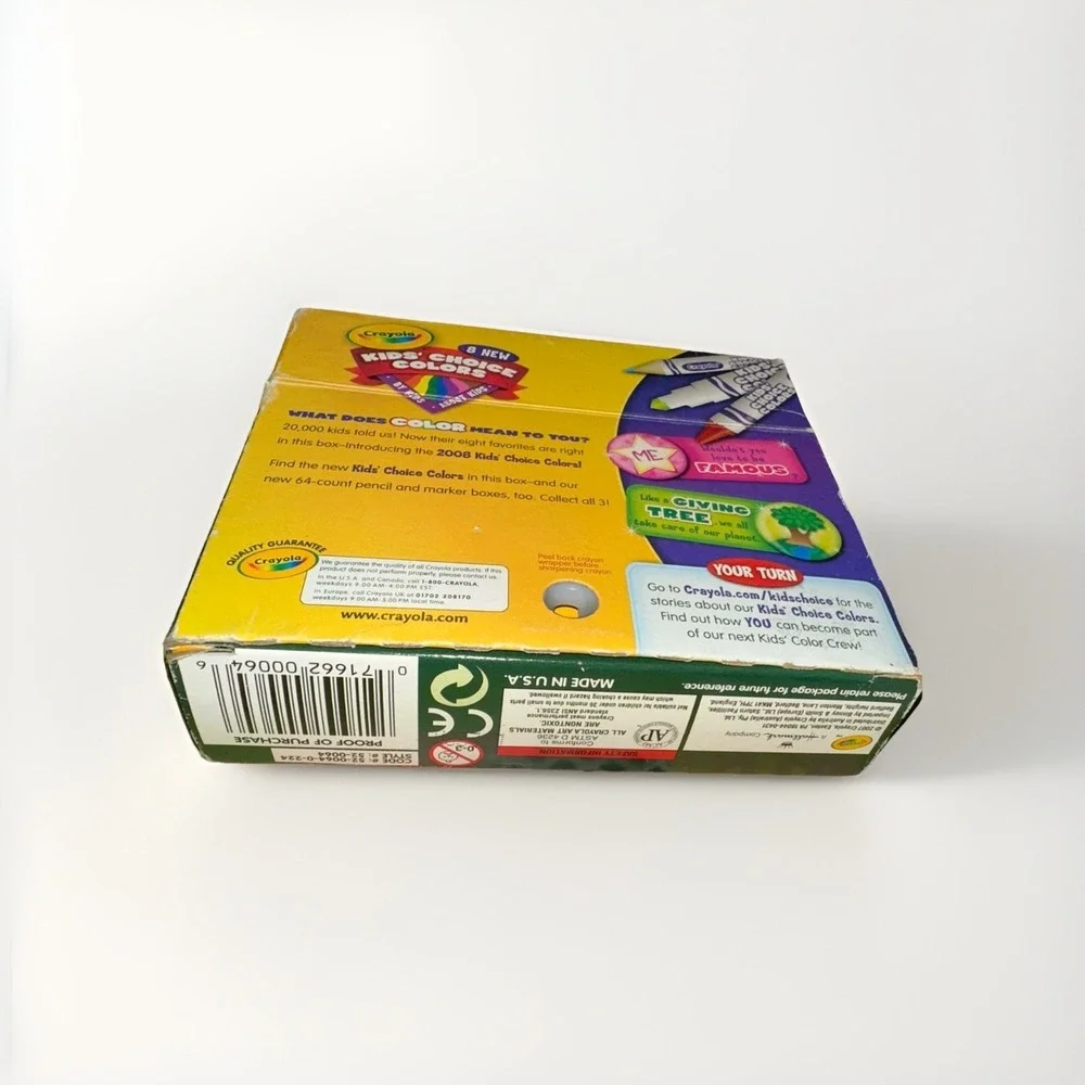 Crayola Crayons Vintage 1958-2008 Happy 50th Birthday Edition -Retired Rare